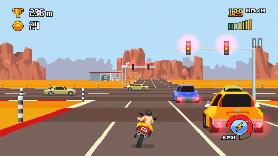 Retro Highway 1.1.15 Apk + Mod for Android 2