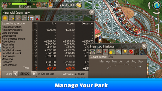 RollerCoaster Tycoon® Classic 1.0.0.1903060 Apk + Mod + Data for Android 5
