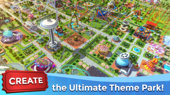 RollerCoaster Tycoon Touch 3.36.2 Apk + Data for Android 1