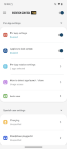 Rotation Control Pro 5.0.7 Apk for Android 4