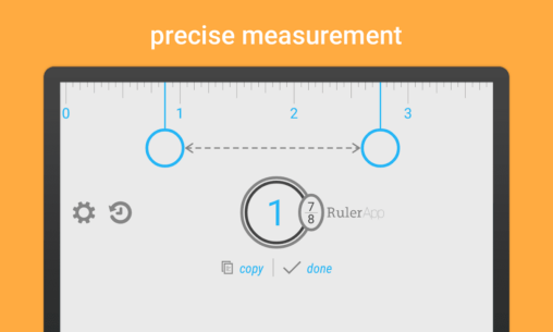 Ruler App: Measure centimeters (PRO) 2.2.0 Apk for Android 2