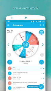 Sectograph. Day & Time planner (PRO) 5.27.3 Apk for Android 3