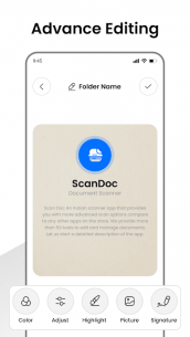 ScanDoc PRO PDF Scanner & Read 1.0 Apk for Android 5