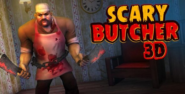 scary butcher 3d android games cover
