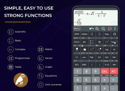 HiEdu Scientific Calculator : He-570 3.8.6 Apk for Android 1