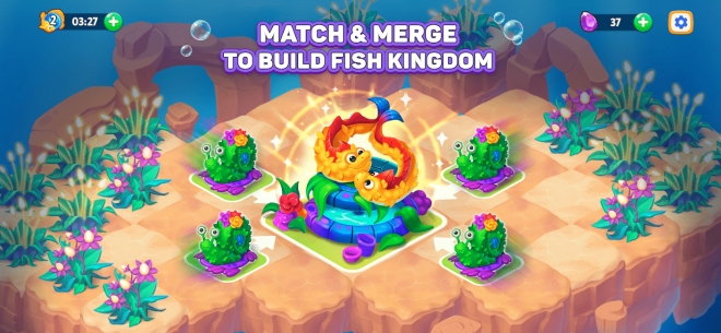 Sea Merge: Fish games in Ocean 1.9.7 Apk + Mod for Android 1