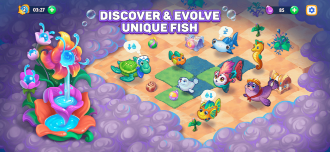 Sea Merge: Fish games in Ocean 1.9.7 Apk + Mod for Android 4
