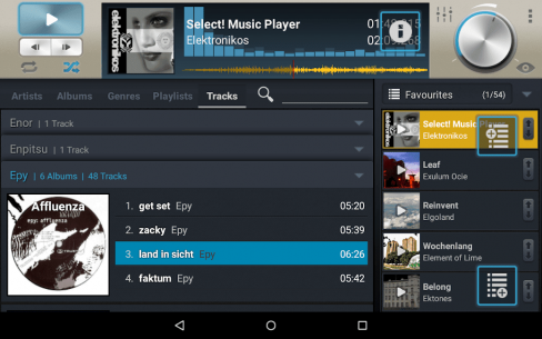 Select! Music Player Pro 1.2.5 Apk for Android 5