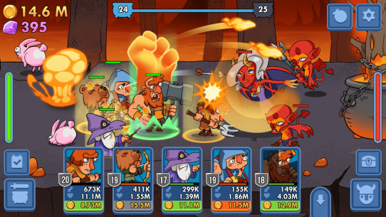 Semi Heroes: Idle & Clicker Adventure – RPG Tycoon 1.0.10 Apk + Mod for Android 2