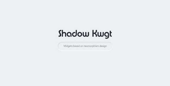 shadow kwgt cover