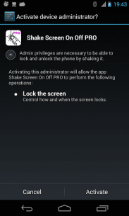 Shake Screen On Off PRO 3.1 Apk for Android 2