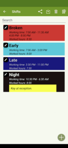 Shift Work Calendar – FlexR (PRO) 7.16.16 Apk for Android 3