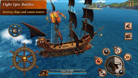 Ships of Battle – Age of Pirates – Warship Battle 2.6.28 Apk for Android 1
