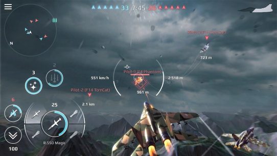 Sky Combat: war planes online simulator PVP 7.0 Apk + Data for Android 1