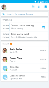 Skype for Business for Android 6.29.0.77 Apk for Android 4