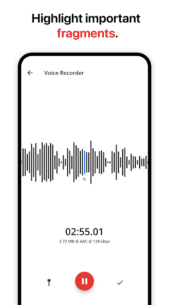 Voice Recorder (UNLOCKED) 12.2.6 Apk for Android 1