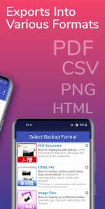 🔥SMS Backup, Print & Restore -Export PDF,HTML,CSV 3.0.3.8 Apk for Android 3