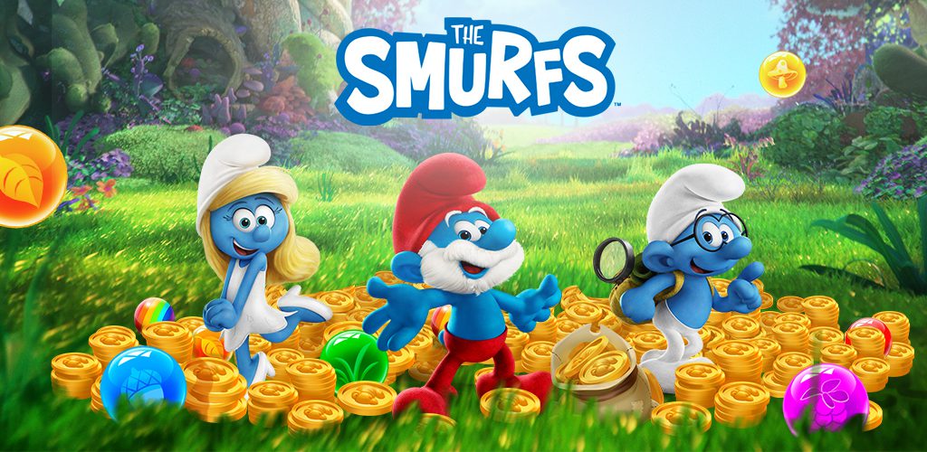 smurfs bubble story cover