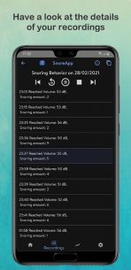 SnoreApp: snoring & snore analysis & detection (PREMIUM) 3.0.4.2 Apk for Android 5