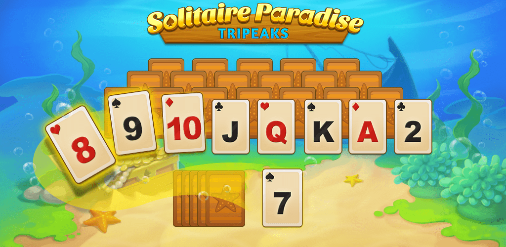 solitaire paradise tripeaks cover