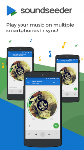SoundSeeder -Play music simultaneously and in sync (PREMIUM) 2.5.1 Apk for Android 1