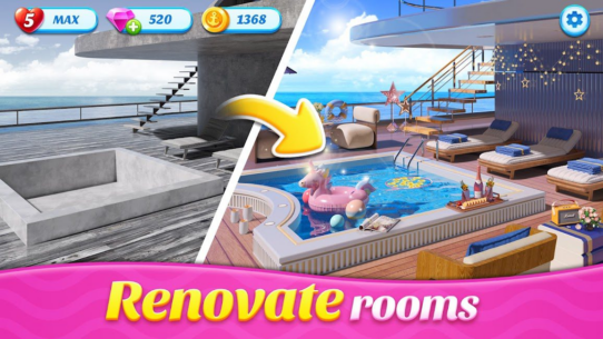 Space Decor : Luxury Yacht 1.4.0 Apk + Mod for Android 1