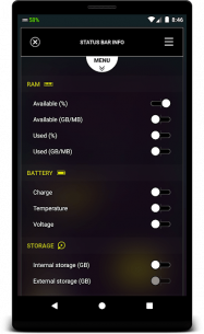 Status Bar Info 1.7.3 Apk for Android 2