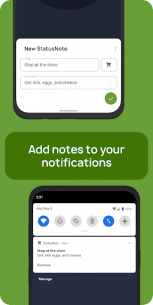 StatusNote 2 – Notes in Notifications 2.1.2 Apk for Android 1