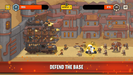 Steampunk Camp Defense 1.0.26 Apk + Mod for Android 1