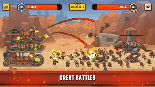 Steampunk Camp Defense 1.0.26 Apk + Mod for Android 4