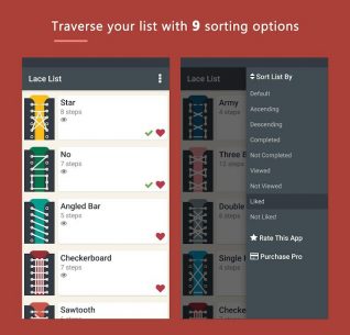 Step By Step Shoe Lacing Guide Pro 1.7 Apk for Android 3