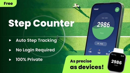Step Counter – Pedometer (UNLOCKED) 1.2.8 Apk for Android 1