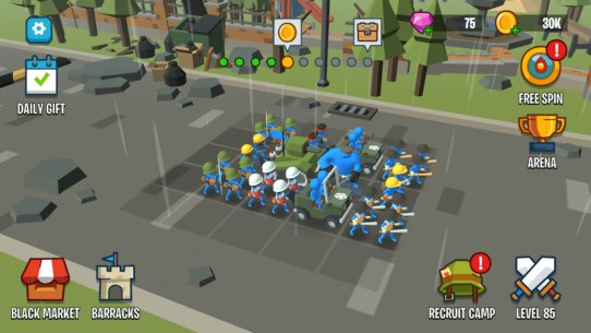 Stick Army: World War Strategy 1.3.7 Apk + Mod for Android 4