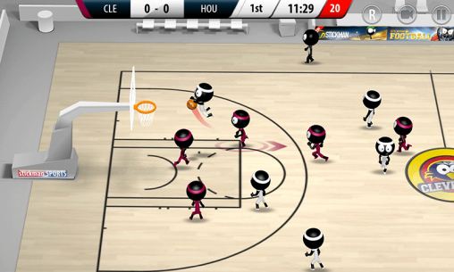 Stickman Basketball 2017 1.1.4 Apk + Mod for Android 1