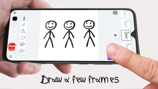 Stickman: draw animation maker (PREMIUM) 5.2s Apk for Android 2