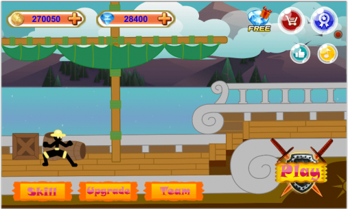 Stickman Hero – Pirate Fight 1.5 Apk + Mod for Android 1