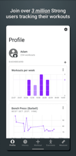 Strong Workout Tracker Gym Log (PRO) 2.7.9 Apk for Android 1