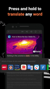 Suby: Learn Languages. Subtitles for videos 2.0.4.4 Apk for Android 3