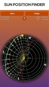 Sun Seeker – Sunrise Sunset Times Tracker, Compass 5.0.3 Apk for Android 2