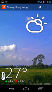 Sunny HK -Weather&Clock Widget 23.2 Apk for Android 1