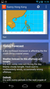 Sunny HK -Weather&Clock Widget 23.2 Apk for Android 2