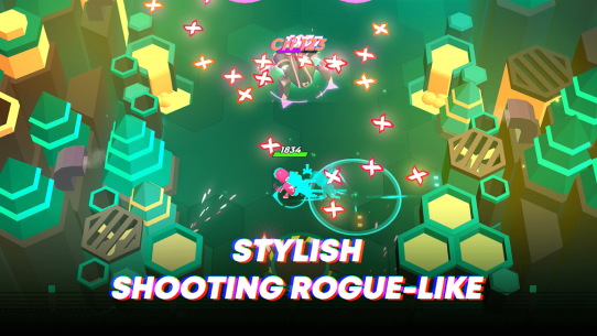 Super Clone: cyberpunk roguelike action 7.0 Apk + Mod for Android 2