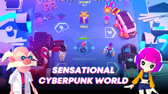 Super Clone: cyberpunk roguelike action 7.0 Apk + Mod for Android 3