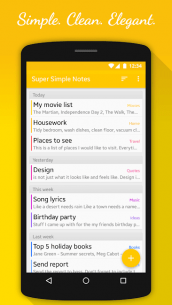 Notes (Super Simple Notes) (FULL) 1.6.2 Apk + Mod for Android 1