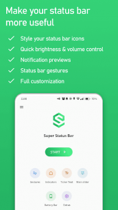 Super Status Bar – Customize 2.9.1 Apk for Android 1