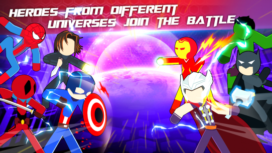 Super Stickman Heroes Fight 4.0 Apk + Mod for Android 2