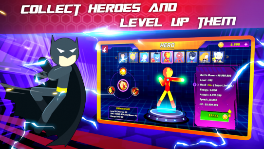 Super Stickman Heroes Fight 4.0 Apk + Mod for Android 5