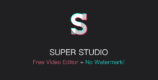 super studio free video editor cover