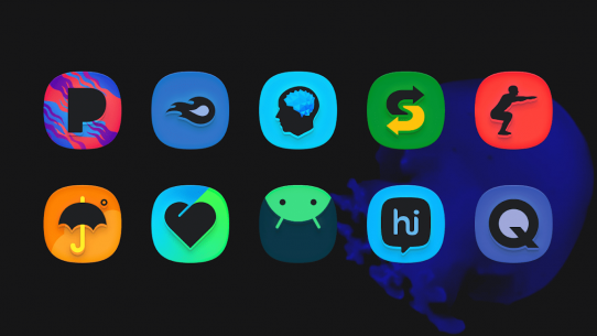 SuperBlack Icon Pack 12.0.0 Apk for Android 1