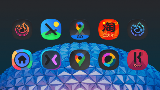 SuperBlack Icon Pack 12.0.0 Apk for Android 4